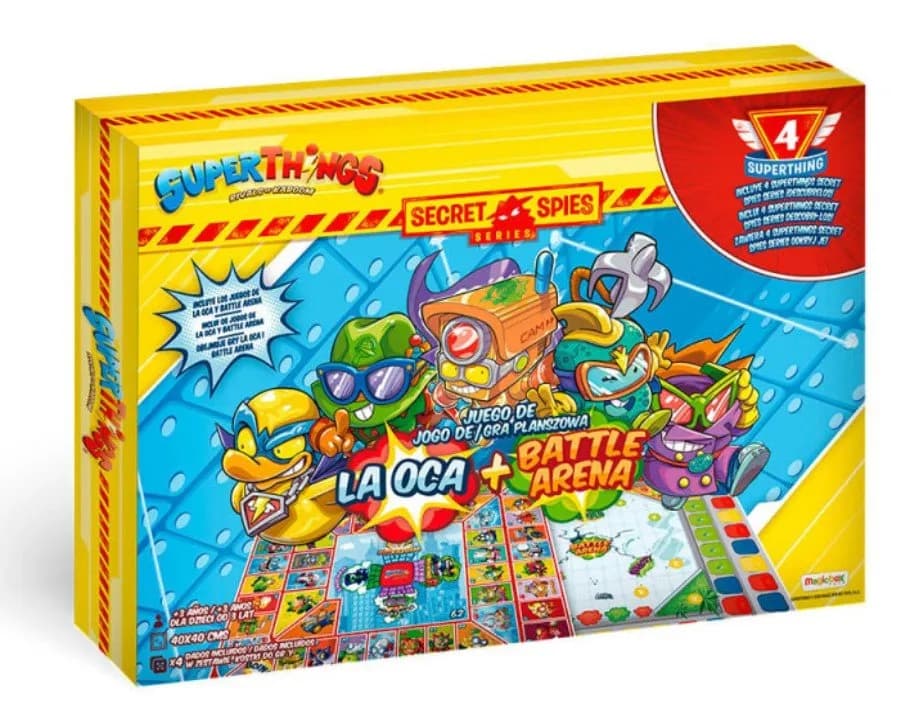 Gra planszowa Super Zings - odkryj emocjonującą rywalizację dla dzieci