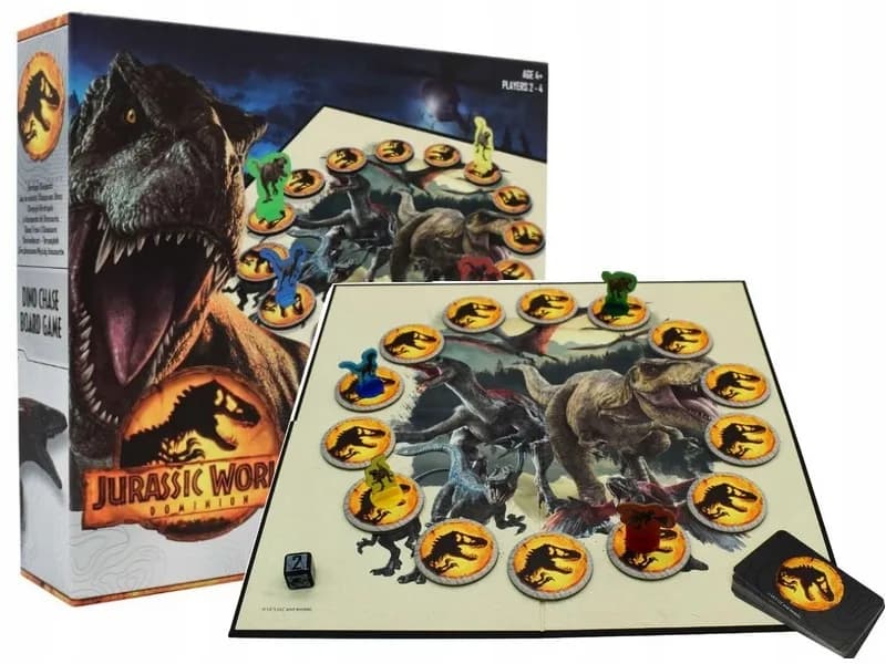 Najlepsze gry planszowe Jurassic World – odkryj dinozaury w akcji